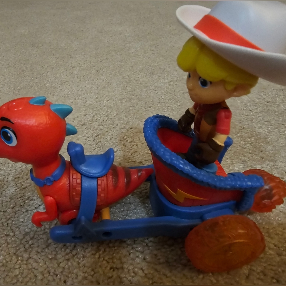 Dino Ranch Blitz & Jon Wagon Toy